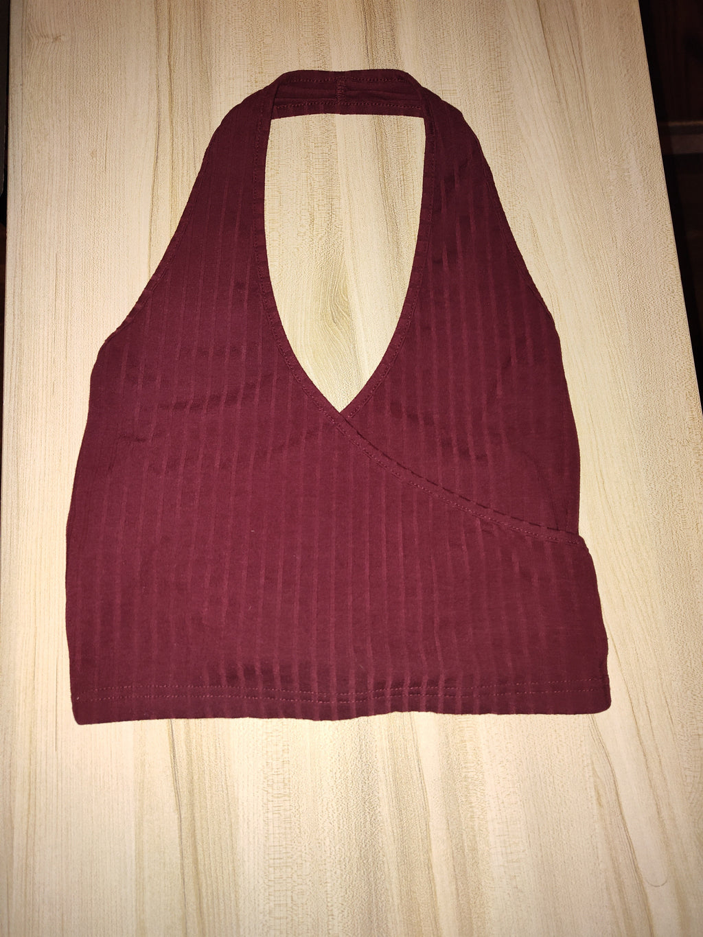 Pre-loved women's halter top