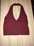 Pre-loved women's halter top